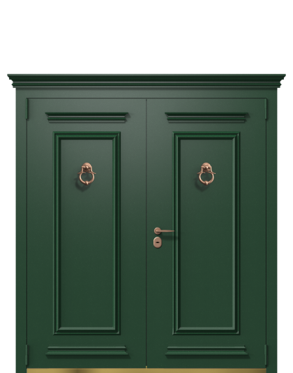 Дверь в коттедж TermoPlus Patina, Decoline Греческий платан