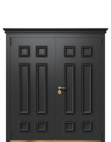 Дверь TermoPlus Vesuvio, Collori Зеленое сукно вид снаружи