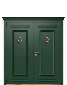 Дверь TermoPlus Patina, Decoline Греческий платан вид снаружи