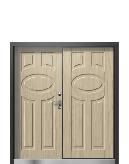 Дверь в коттедж TermoPlus Del Mare, Decoline Сатиновое дерево