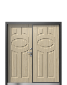 Дверь Termo Del Mare, Decoline Сатиновое дерево вид внутри