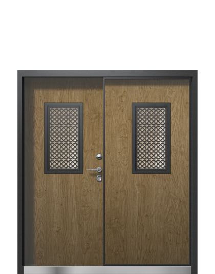 Дверь в коттедж TermoPlus, Del Mare, Terma Дуб лофт