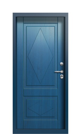 Дверь TermoWood Del Mare Темно-синяя 1082