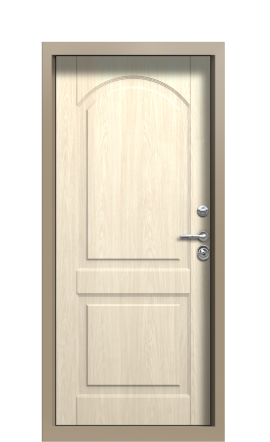 Дверь TermoPlus Ral 8025 Ванильный дуб 158
