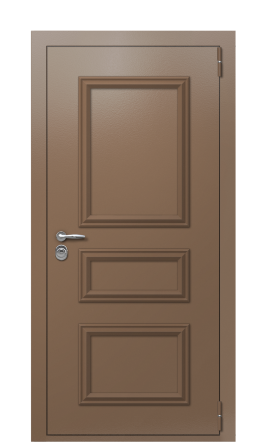 Дверь TermoPlus Ral 8025 Ванильный дуб 158