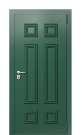 Дверь TermoPlus Ral 6028 Зеленое сукно 1092