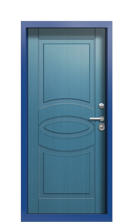 Дверь TermoPlus Ral 3031 Серо-голубая 124