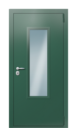 Дверь TermoPlus Ral 6028 Зелёное сукно 545