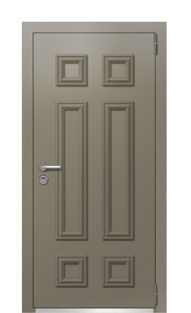 Дверь TermoPlus Ral 7006 Тис Мраморный 39