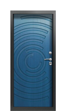 Дверь TermoPlus Del Mare Темно-синяя 1447