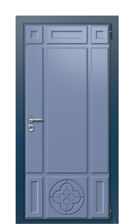 Дверь TermoWood Del Mare RAL 5014 1255