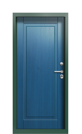 Дверь TermoWood Ral 6028 Темно-синяя 1032