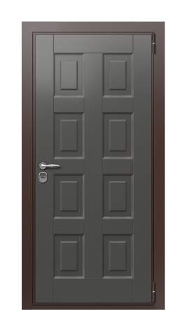 Дверь TermoWood Tobacco Grey matt 1259