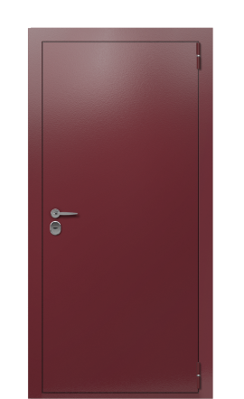 Дверь TermoPlus Ral 3005 Woodline Темно-красный 2585