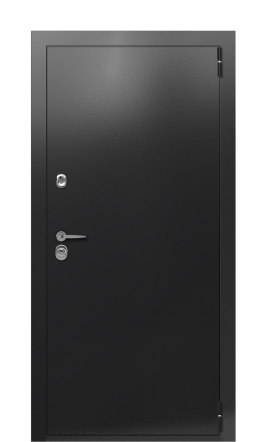 Дверь TermoPlus Ral 9005 Terma Premium Черный гранит 2685