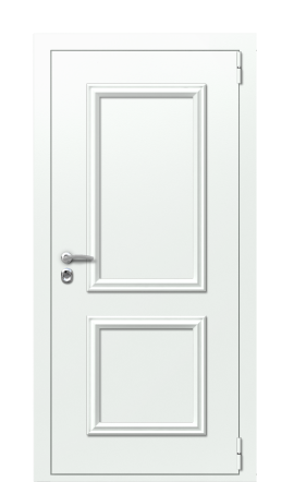 Дверь TermoPlus Ral 9003 Граб Белый 627