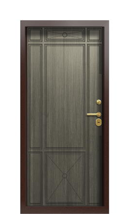Входная дверь TermoPlus Patina Серый кварц 1462