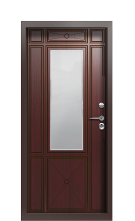 Дверь TermoPlus Ral 3005 Темно-красный 1193