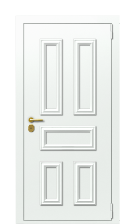 Дверь TermoPlus Ral 9003 Белое Дерево 449