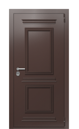 Дверь TermoPlus Ral 8017 Тик 114