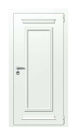 Дверь TermoPlus Ral 9003 Белый Мрамор 629