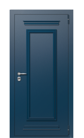Дверь TermoPlus Del Mare Серо-голубая 1020