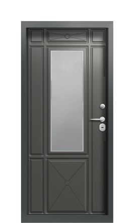 Дверь TermoWood Ral 7043 Grey matt 1394