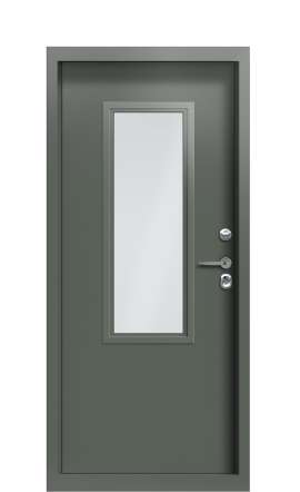 Дверь TermoLight Silver Гардиан 1119