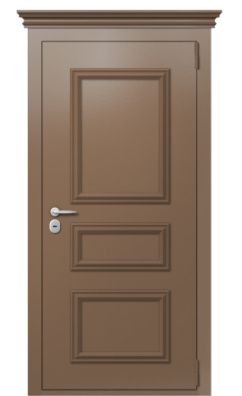 Дверь TermoPlus Ral 8025 Слоновая Кость 347