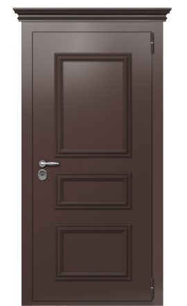Дверь TermoPlus Ral 8017 Коньячный дуб 251