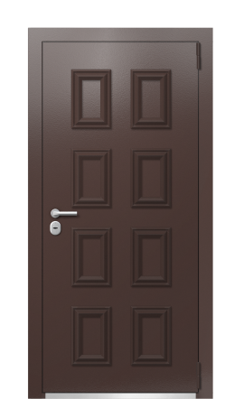 Дверь TermoPlus Ral 8017 Тик 526