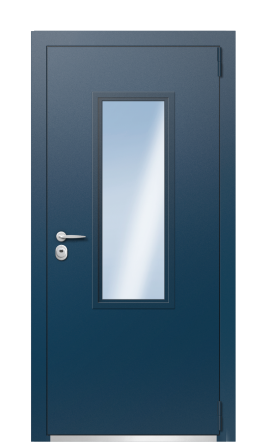 Дверь TermoPlus Del Mare Темно-синяя 1104