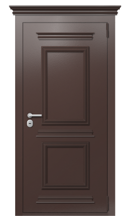 Дверь TermoPlus Ral 8017 Дуб 521