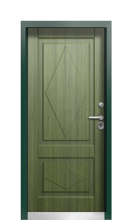 Дверь TermoPlus Ral 6005 Тёмно Зелёное 910