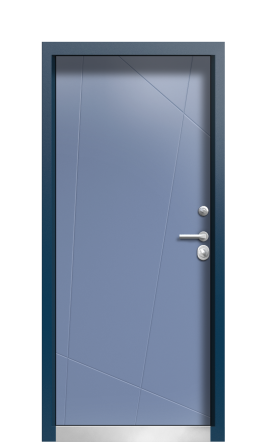 Дверь TermoPlus Silver RAL 5014 1046