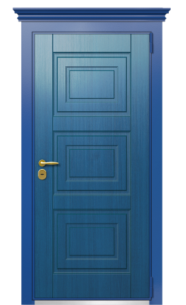 Дверь TermoWood Ral 5005 ТЁмно-синяя 588
