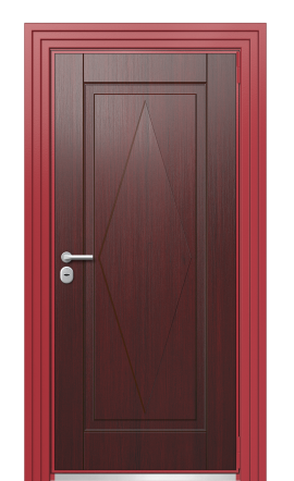 Дверь TermoWood Ral 3031 Тёмно-Красный 610