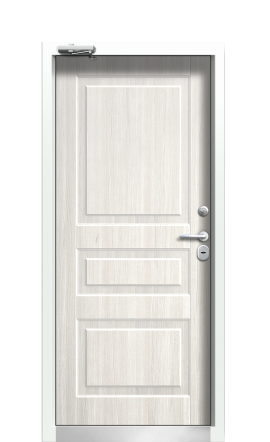 Дверь TermoPlus Ral 9003 Белая эмаль 517