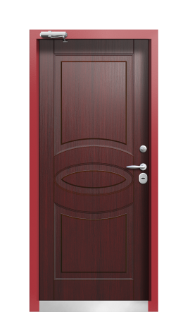 Дверь TermoPlus Ral 3031 Тёмно-красный 519