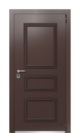 Дверь TermoPlus Ral 8017 Дуб 59