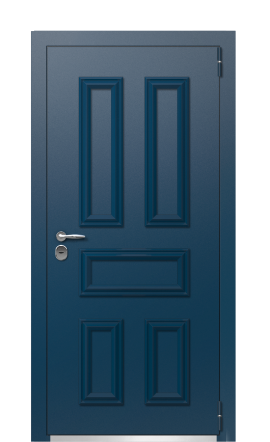 Входная дверь TermoPlus Del Mare Тёмно Синяя 329