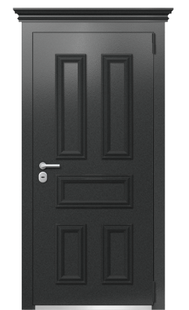 Дверь TermoPlus Silver Серый Кварц 109
