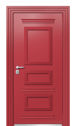 Дверь TermoPlus Ral 3031 Тёмно-красный 519