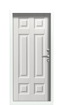 Дверь TermoPlus Ral 9003 Белое Дерево 625