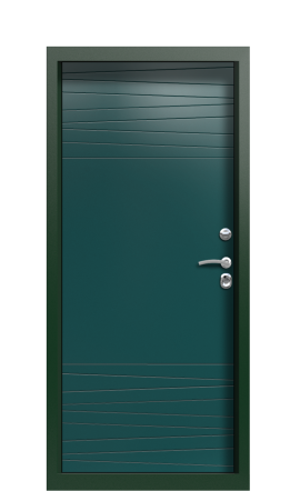 Дверь TermoPlus Ral 9005 Зелёное Сукно 690