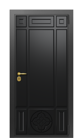 Дверь TermoWood Vesuvio Ral 9005 1514