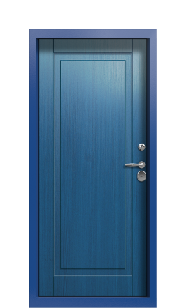Дверь TermoPlus Tobacco Тёмно Синяя 224