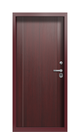 Дверь TermoPlus Ral 3005 Темно-красный 1164