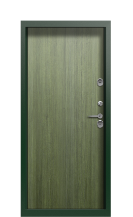 Дверь TermoWood Patina Woodline Темно-Зеленое 2490
