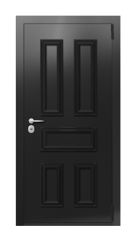 Дверь TermoPlus Ral 9005 Венге 530